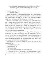 CƠ SỞ LÍ LUẬN VỀ HIỆU QUẢ TÍN DỤNG CỦA NGÂN HÀNG THƯƠNG MẠI ĐỐI VỚI DOANH NGHIỆP VỪA VÀ NHỎ