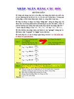 Bài giảng de thi hoc ky I co key