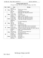 Bài giảng lop 3 tuan 22