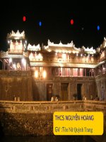 Gián án TIẾT 22 .HÌNH HỌC 9