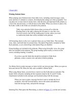 Printing Outlook Items