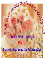 Bài soạn Bài Giao thông vận tải