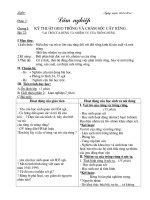 Bài soạn Giáo án CN7 Tiết 20