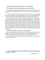 KẾ TOÁN TSCĐ TẠI CÔNG TY VẬT TƯ VẬN TẢI XI MĂNG