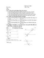 Bài soạn kiểm tra 15 hình 7