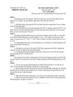 Tài liệu ĐỀ THI HSG Sinh học 9 Yên Lạc năm học 2010 - 2011