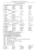 Bài giảng ĐỀ THAM KHẢO THI HK I LỚP 7 -số 1