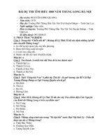 Bài giảng bài thi tìm hiểu Thăng long - Hà Nội