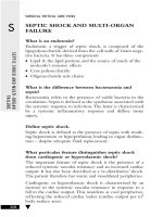 Septic Shock and Multi-Organ Failure