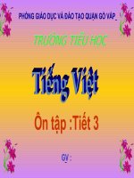 Gián án ON TV TIET 3 TUAN 27