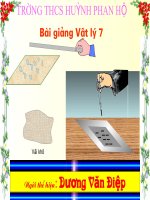 Gián án TUAN 20 Tiet 19Su nhiem dien do co xat