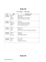 Tài liệu tuần 22 lớp 2