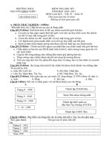 Gián án đề kiểm tra học kì I -su 9 -2010