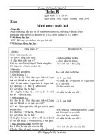 Tài liệu TUAN 19-20 năm 2010-2011