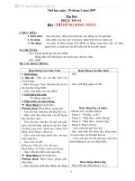 Bài giảng giáo an tuần 21