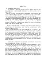 BIỆN PHÁP TỰ DO HÓA LÃI XUẤT