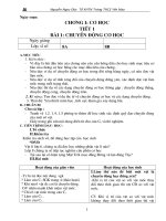 Bài giảng Vật ly 8 ( Hai cột)