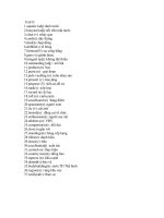 Tài liệu vocabulary U13