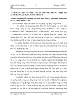 TÌNH HÌNH THỰC TẾ CÔNG TÁC KẾ TOÁN NGUYÊN VẬT LIỆU TẠI XÍ NGHIỆP XÂY DỰNG CÔNG TRÌNH II