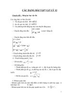 Bài giảng CÁ DANG BT VLI 12.doc