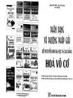 Phân Dạng Và Phương Pháp Giải Đề Thi Tuyển Sinh Đại Học Và Cao Đẳng Môn Hóa Vô Cơ (Phạm Đức Bình, Lê Thị Tam, Hà Văn Độ)