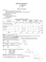 Gián án KT chuong II HH6