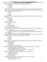 Bài giảng CÂU HỎI TRẮC NGHIỆM CACBOHYDRAT