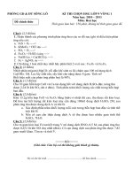 Bài giảng Đề thi HSG môn Hoá lớp 9