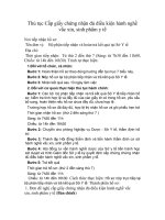 Thủ tục Cấp giấy chứng nhận đủ điều kiện hành nghề vắc xin