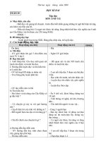 Bài giảng giao an 4 HKII