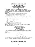 Bài soạn Bo de thi HSG TV 5- Hien