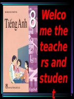 Bài soạn Unit 8. read