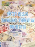 Tình hình lãi suất ở thị trường việt nam trong thời gian qua n2 