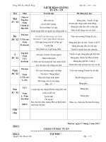 Bai soan Tuan 19 co lich bao giang