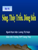 Gián án bài 6 địa lý 10