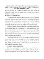 PHƯƠNG HƯỚNG HOÀN THIỆN CÔNG TÁC HẠCH TOÁN KẾ TOÁN KQKD VÀ PHÂN PHỐI LỢI NHUẬN TẠI CÔNG TY CỔ PHẦN THƯƠNG MẠI CÔNG NGHỆ HOÀNG HOA