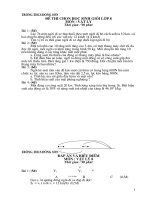 Tài liệu Boi duong HSG môn vật lí lớp 8