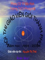 Bài soạn HAI LOẠI ĐIỆN TÍCH