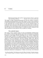 Moral capital and the American presidency - Crisis