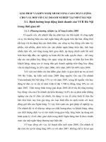 GIẢI PHÁP VÀ KIẾN NGHỊ NHẰM NÂNG CAO CHẤT LƯỢNG CHO VAY ĐỐI VỚI CÁC DOANH NGHIỆP TẠI NHNT HÀ NỘI