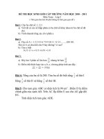 Bài giảng de thi hs gioi cap truong lan 1-n¨m hoc 10-11