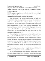 THỰC TRẠNG KẾ TOÁN CHI PHÍ SẢN XUẤT VÀ TÍNH GIÁ THÀNH SẢN PHẨM XÂY LẮP TẠI CÔNG TY CỔ PHẦN XÂY DỰNG SỐ 3 THANH HOÁ