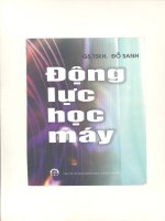 Động lực học máy (đỗ sanh)