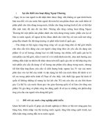 Sự cần thiết của hoạt động Ngoại Thương