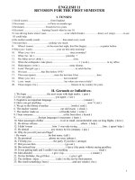 Bài soạn Ôn tập AV9 p. 40