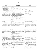 Tài liệu Chuẩn KTKN Toán 7