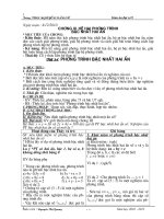 Bài soạn Đại 9 tiết 34 đến tiết 40 chuẩn ktkn