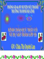 Bài giảng Tập đọc 5: Tiếng rao đêm