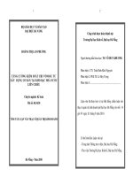 Tăng cường kiểm soát chi vốn đầu tư xây dựng cơ bản tại kho bạc nhà nước liên chiểu 