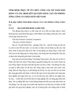 TÌNH HÌNH THỰC TẾ TỔ CHỨC CÔNG TÁC KẾ TOÁN BÁN HÀNG VÀ XÁC ĐỊNH KẾT QUẢ BÁN HÀNG TẠI VĂN PHÒNG TỔNG CÔNG TY CHĂN NUÔI VIỆT NAM